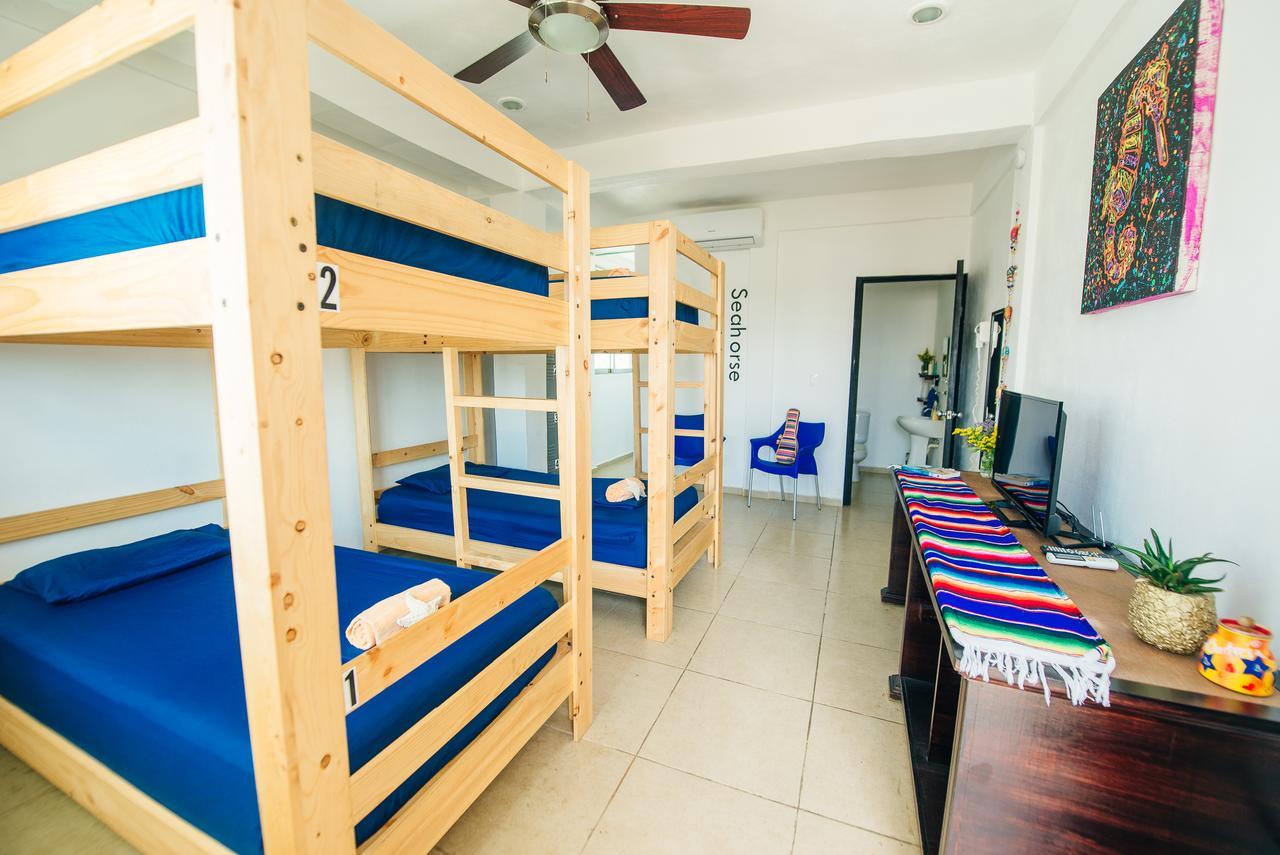 The Mermaid Hostel Beach (Adults Only) Cancún Exteriér fotografie