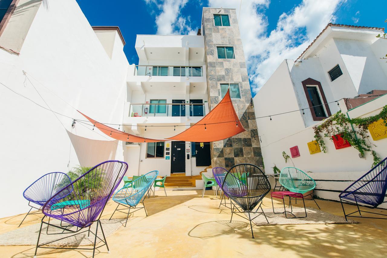 The Mermaid Hostel Beach (Adults Only) Cancún Exteriér fotografie
