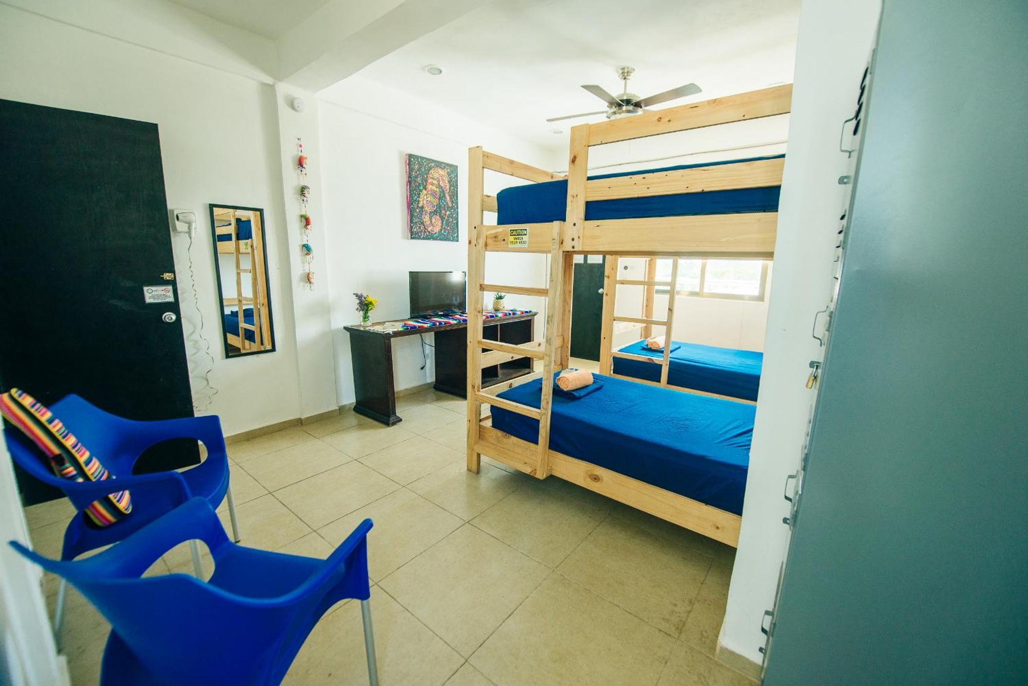 The Mermaid Hostel Beach (Adults Only) Cancún Exteriér fotografie