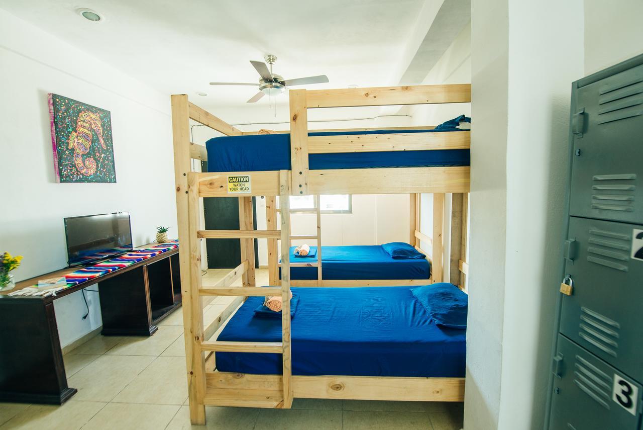 The Mermaid Hostel Beach (Adults Only) Cancún Exteriér fotografie